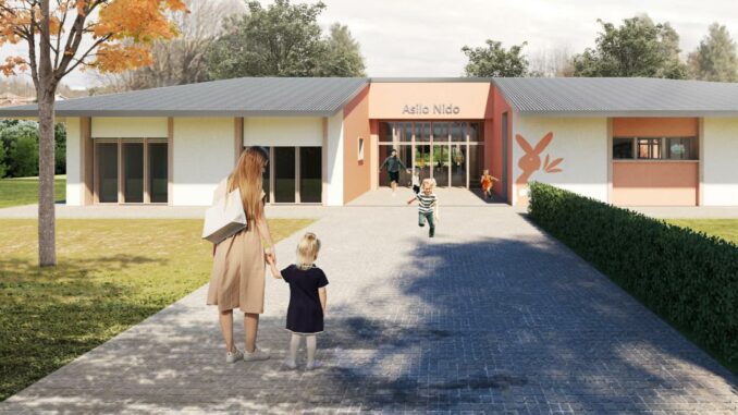 sesto asilo nido rendering