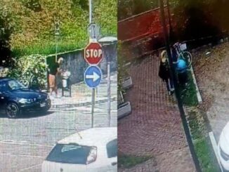 cavaria abbandonano rifiuti beccati