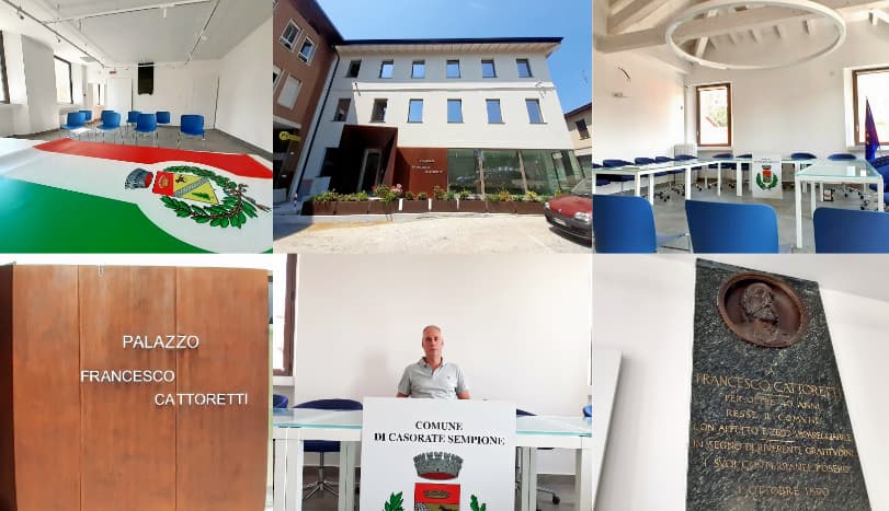 casorate inaugurato ex municipio