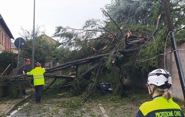 legnano canegrate maltempo bilancio
