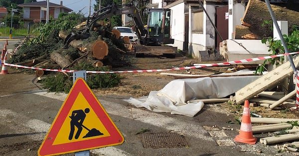 Gallarate maltempo conta danni