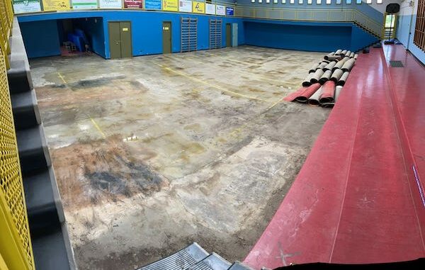 sangiorgiosulegnano maltempo lavori palestra