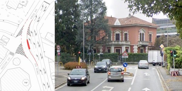 Gallarate via Mazzini svincolo