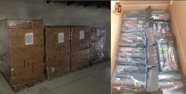 Malpensa, sequestrati a Cargo city 1.200 kg di petardi pericolosi -  MALPENSA24