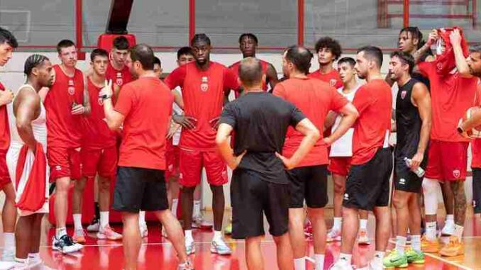 OJM Varese primo allenamento