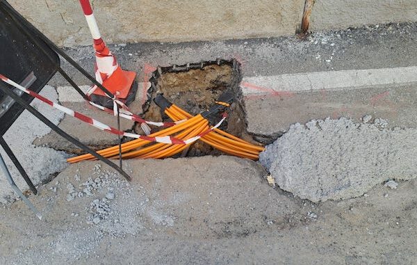 Somma lombardo lavori fibra