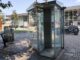 Gallarate cabina telefonica rimozione