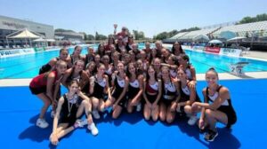 Busto Nuoto Italiani Ragazze Sincro