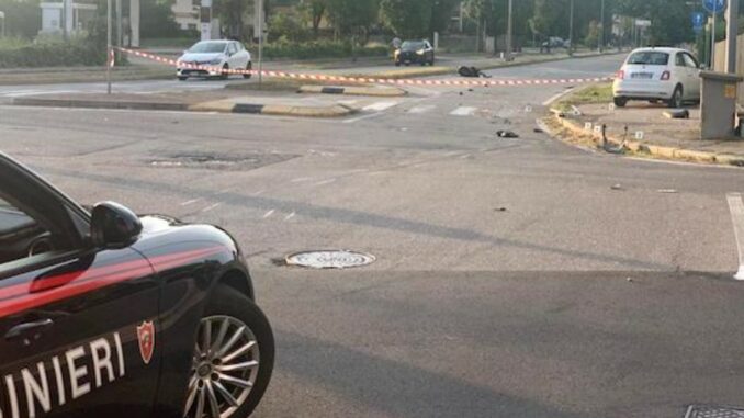 gallarate sindaco incidente rotonda