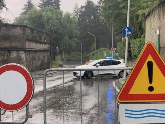 maltempo sottopassi allagati