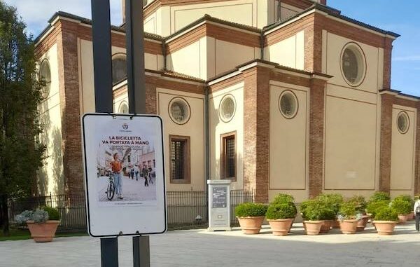 legnano ciclisti ztl cartelli