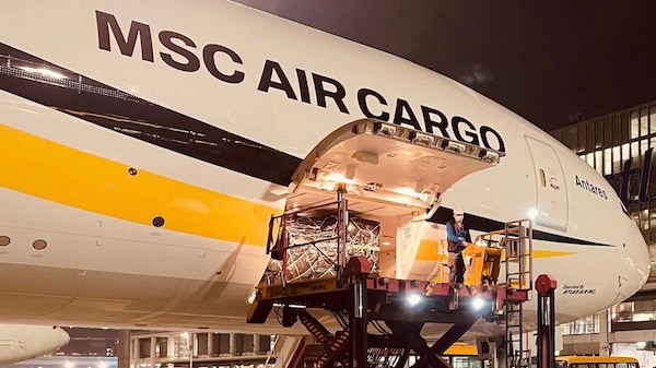 Malpensa msc air cargo
