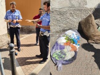 Samarate rifiuti abbandonati multa