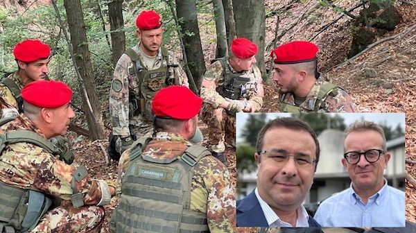 Oggiona spaccio Candiani carabinieri