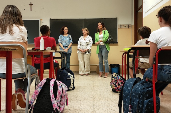 Gallarate primo giorno scuola