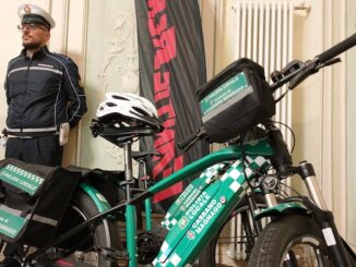 Cassano polizia locale ebike