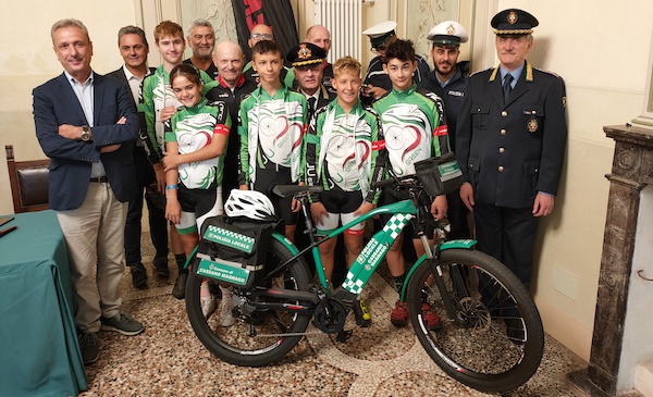 Cassano polizia locale ebike