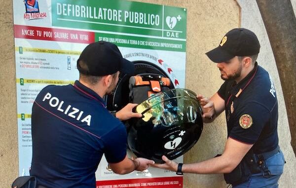 legnano dae polizia defibrillatori