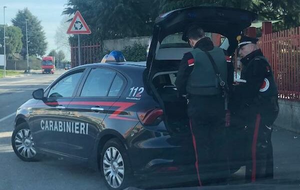 sanvittoreolona ferito spari carabinieri