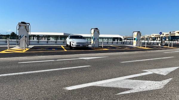 Malpensa ricarica auto elettriche