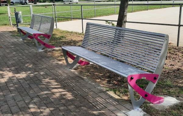 magenta panchine parco pontenuovo