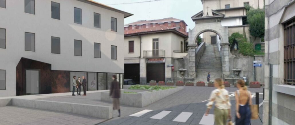 casorate piazza mazzini pannelli
