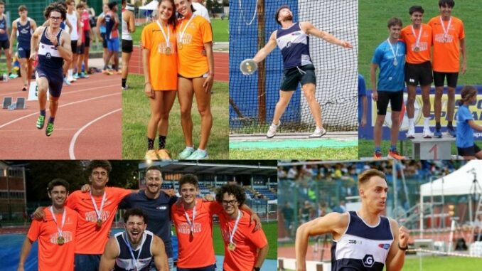 gallarate atletica campionati regionali ori