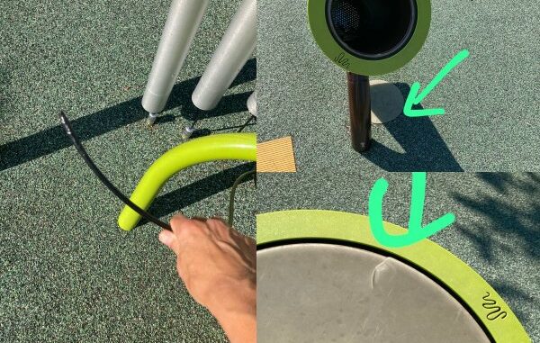 vandalizzato parco gioia varese