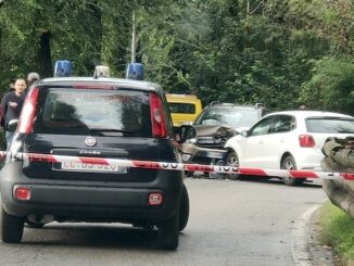 Sesto calende incidente cimitero