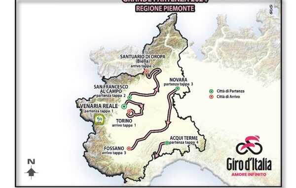 ciclismo giro italia piemonte