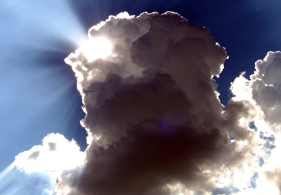schiarite cielo nuvoloso pressione
