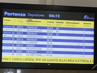 gallarate treni guasto ritardi