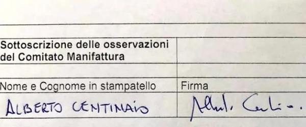 legnano petizione manifattura sindaco centinaio