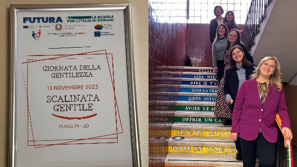 Lonate Pozzolo scalinata gentilezza