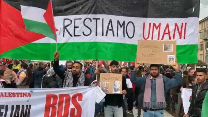 milano israele palestina