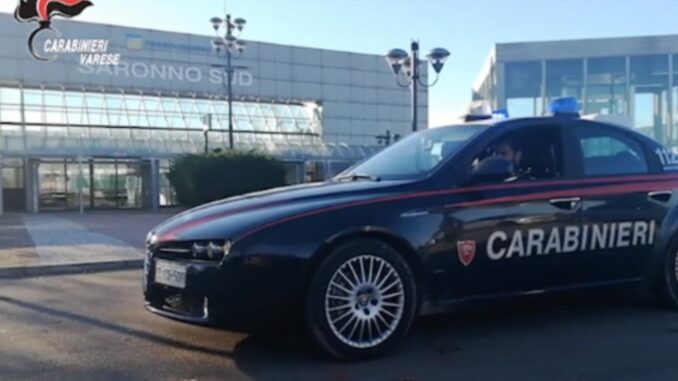 rapina treno stazione Saronno
