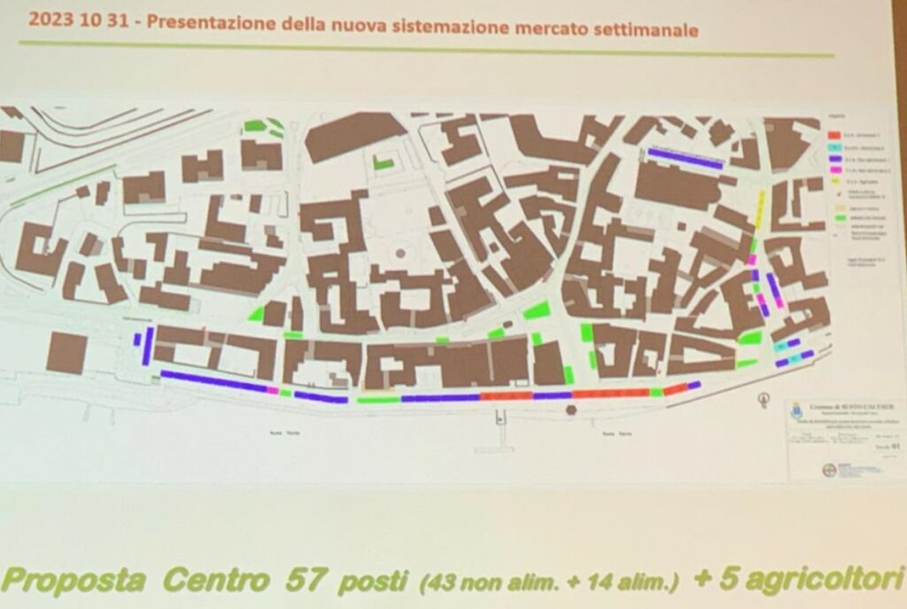 sesto mercato diviso ambulanti