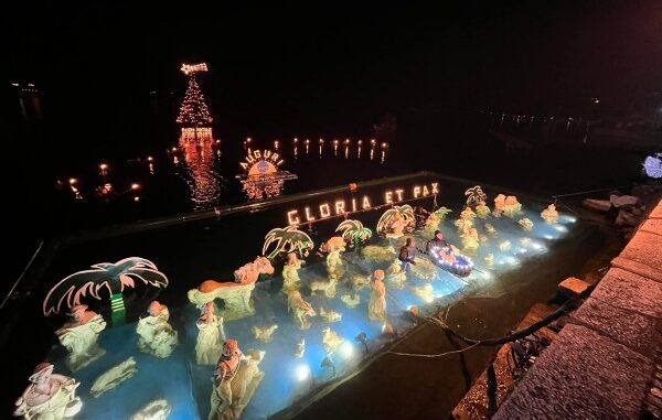 natale laveno presepe sommerso