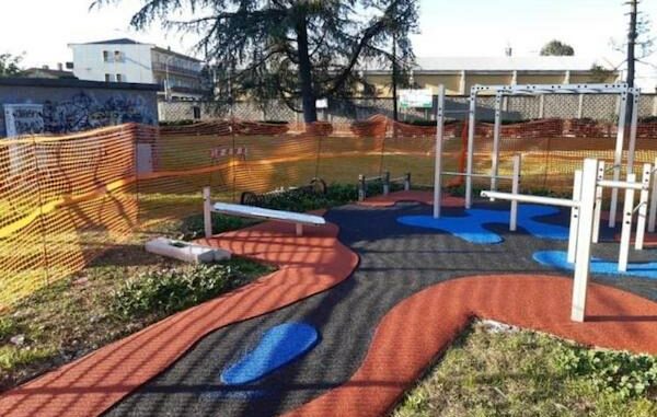 canegrate percorso calisthenics