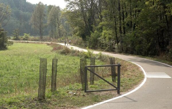 venegono ciclopedonale parco pineta