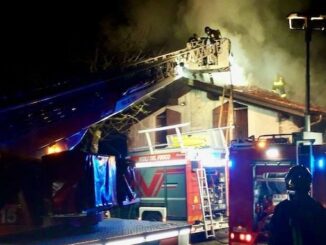Casale litta incendio abitazione