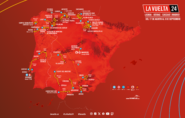 ciclismo vuelta tappe
