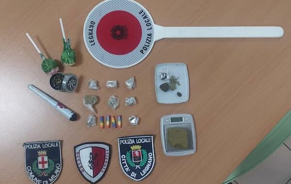 legnano sicurezza polizialocale droga