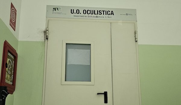 somma ospedale oculistica chiusa