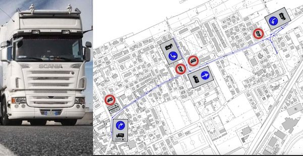 Cassano gallarate divieto tir
