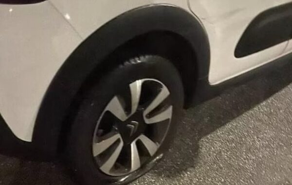 Malpensa car sharing vandali