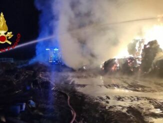 magenta abbiategrasso incendio vigilidelfuoco
