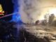 magenta abbiategrasso incendio vigilidelfuoco