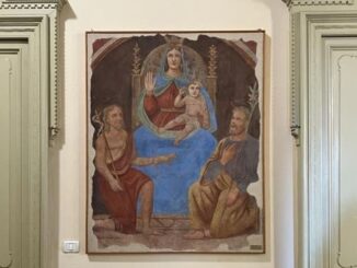 busto affresco donazione