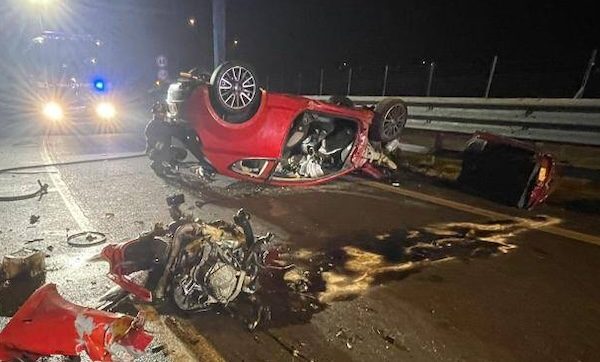 legnano incidente svincolo autostrada